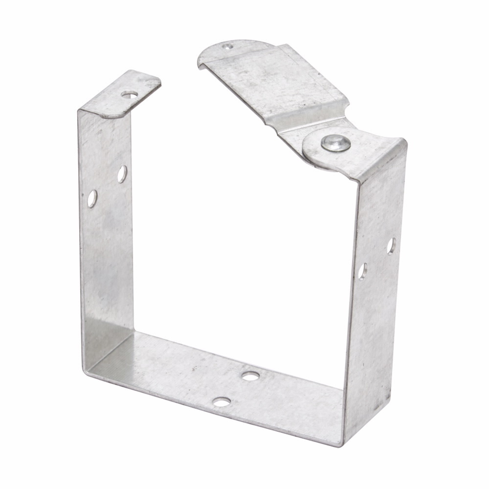 Eaton B-Line series wireway connector, Connector, Wireway connector, NEMA 1, Galvanized steel, 4" X 4"