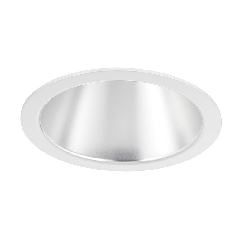 Aculux 2-in Round Lensed Flush Mount Cone, Haze