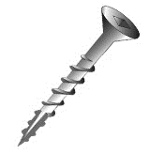 9 x 3" WOODEX All-Weather Deck Screws, Square Drive, #2 x 2" Driver Bit Included, Mechanical Galvanized