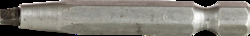 #1 x 3" Square Drive Hex Power Bits, 1/4" Hex Shank
