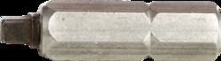 #2 x 1" Square Drive Hex Power Bits, 1/4" Hex Shank