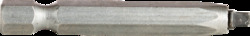 #2 x 2" Square Drive Hex Power Bits, 1/4" Hex Shank