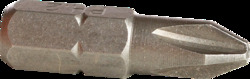 #2 x 1" Phillips Drive Hex Power Bits, 1/4" Hex Shank