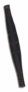 Comfort Belt, Metal Buckle, Medium 32-36", Black