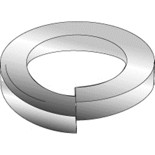5/16" Lock Washers, Medium Split, Zinc