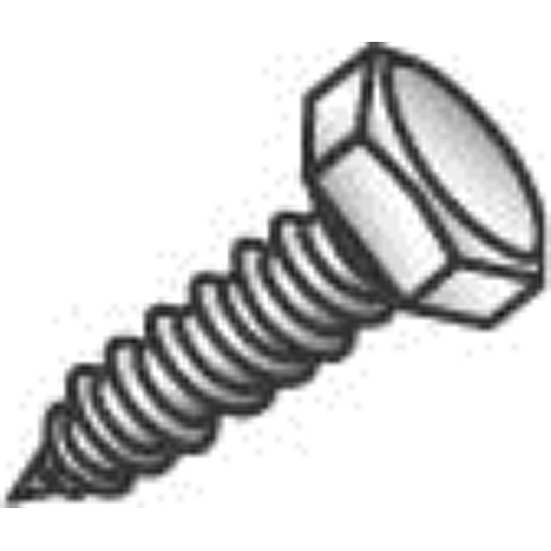 1/4 x 1-1/2" Lag Screw, Hex Head, Zinc