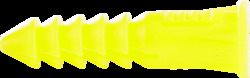 #4-6-8 Yellow Winged Anchors, Plastic,Jar