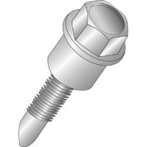 Hangermate Metal Application, Fits 1/4"-20 Threaded Rod, Yellow Dichromate