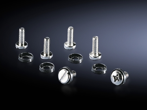 Assembly screws, Phillips-head screw, supply includes: Plastic washers