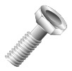 3/8-16 x 1" Tap Bolts, Hex Head, Full Thread, Type 18-8 Stainless Steel,Jar