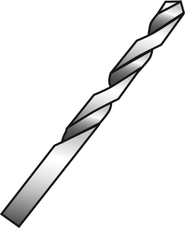 1/16" High Speed Jobber Drill, 118 Point, Steel