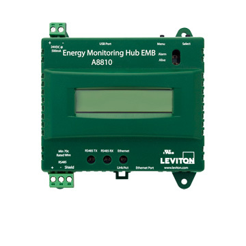 Energy Monitoring Hub EMB, Power Supply Not Included, Black