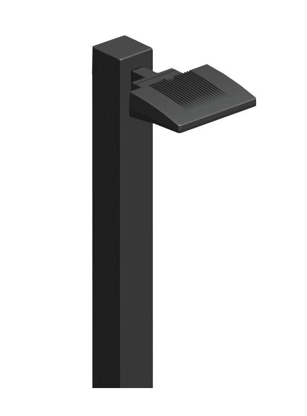 LED Area Light 26W, 3000k, LED with Square Pole Mount Adaptor, Bronze