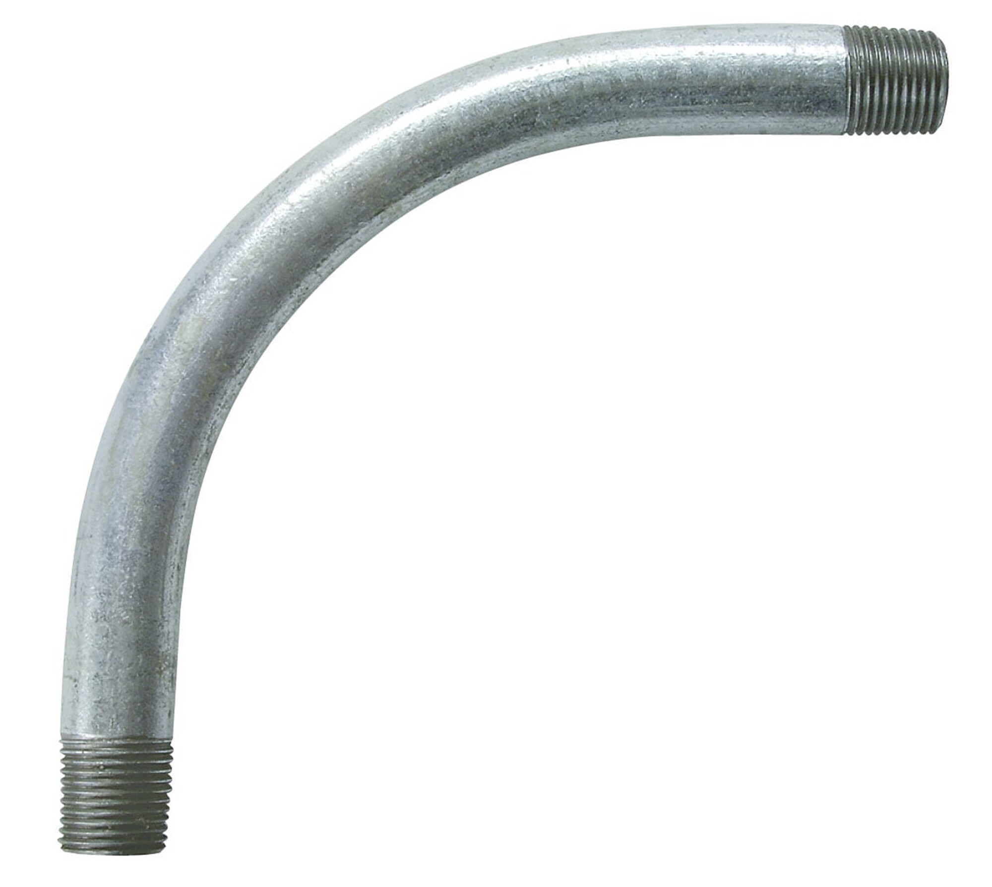 Conduit Elbow, 2 Inch Trade Size, 90 Degree Bend Angle, Galvanized