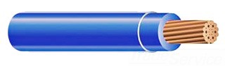 Thermoplastic High Heat Resistant Nylon Coated (THHN) Wire, 14 AWG, Pink, Solid, Copper Conductor, 2500 Foot Reel