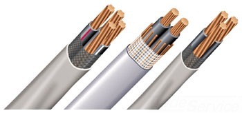 Aluminum Building Wire SER Service Entrance Cable, 6-6-8, Copper Conductor, 200 Foot Coil