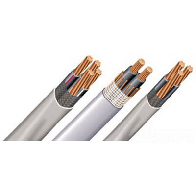 Aluminum Building Wire SER Service Entrance Cable, 8-8-8-8, Aluminum Conductor, 1000 Foot Reel