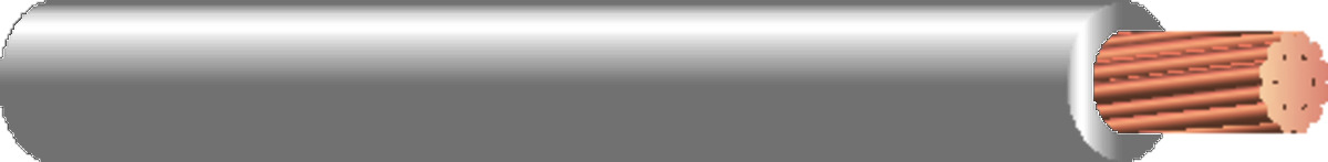 Machine Tool Wire (MTW), 16 AWG, 2/64 Stranded Conductor, Gray, 500 Foot Reel