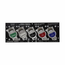 E0400 M 4 POSI PANEL GR BR OR YL