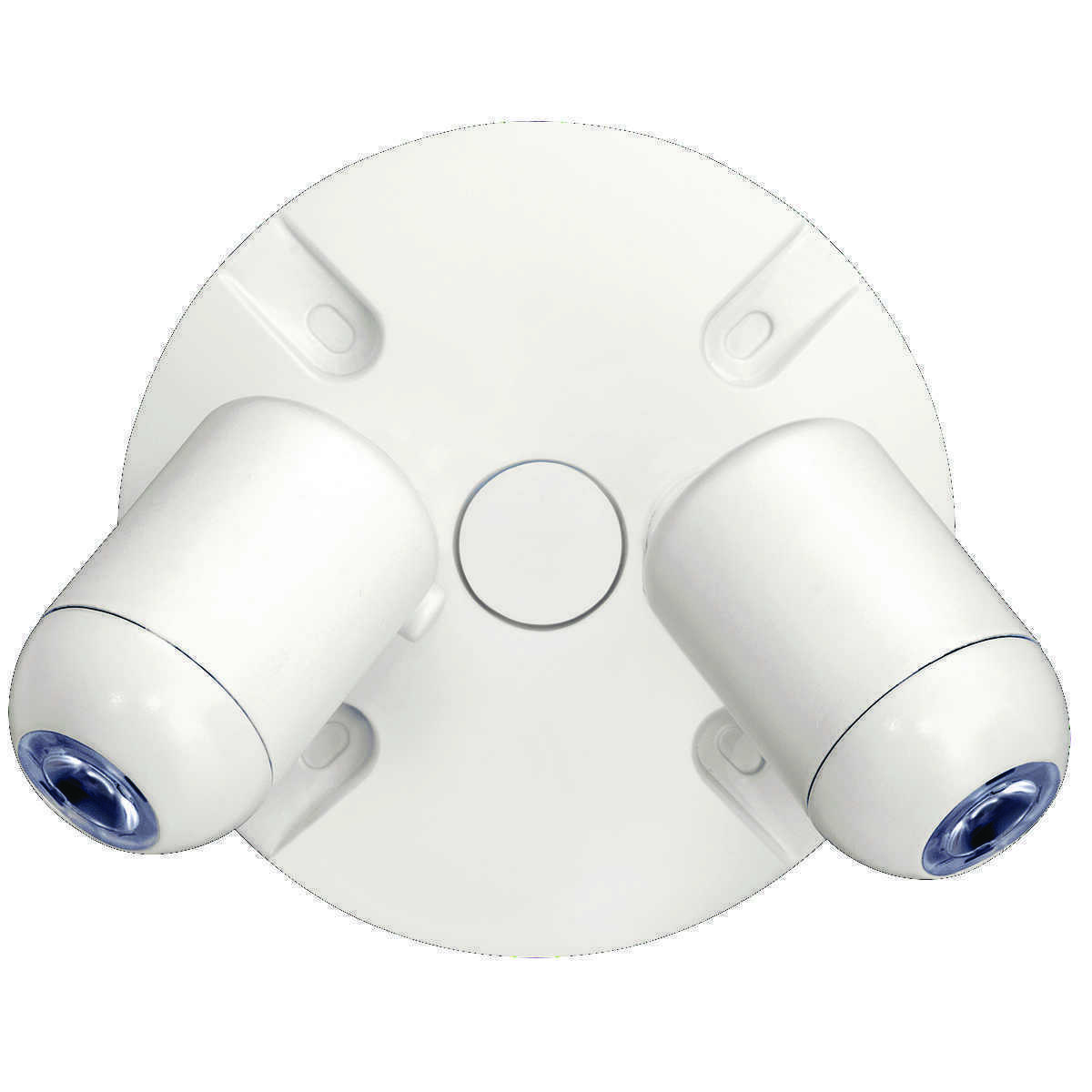 EVO, Twin Outdoor Remote lighting head, Lamp Type: LED, Lamp Wattage: 2, Number of Lamps: 2, Color: White, Voltage Rating: 4.8.