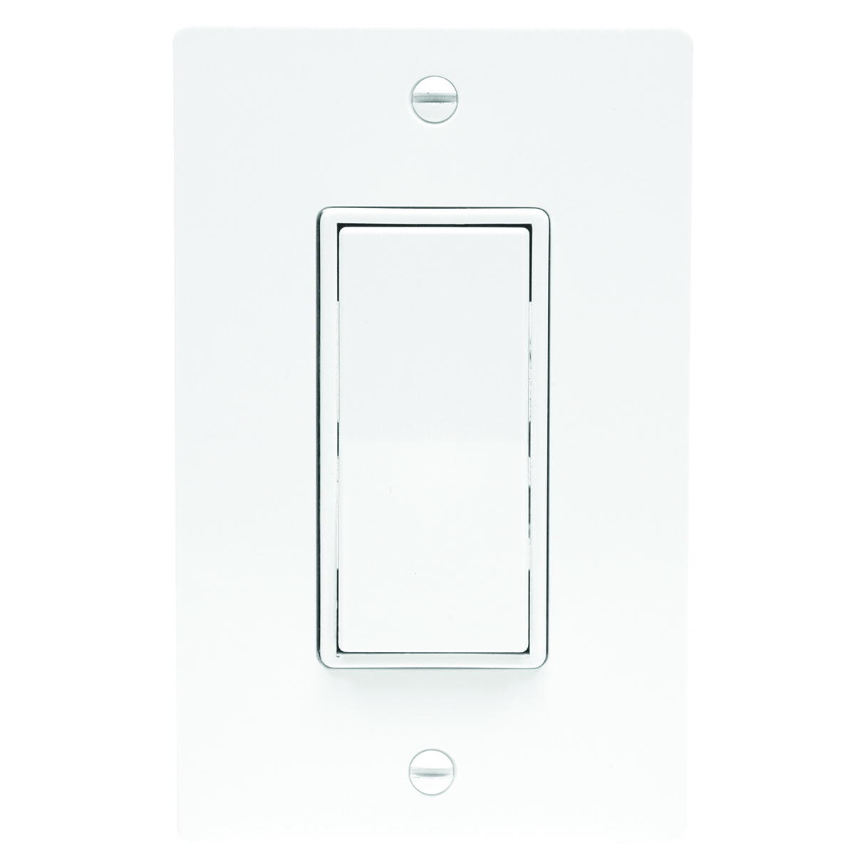 WhisperControl Switches, 1 function On/Off, Fan, White, Wall Plate Included