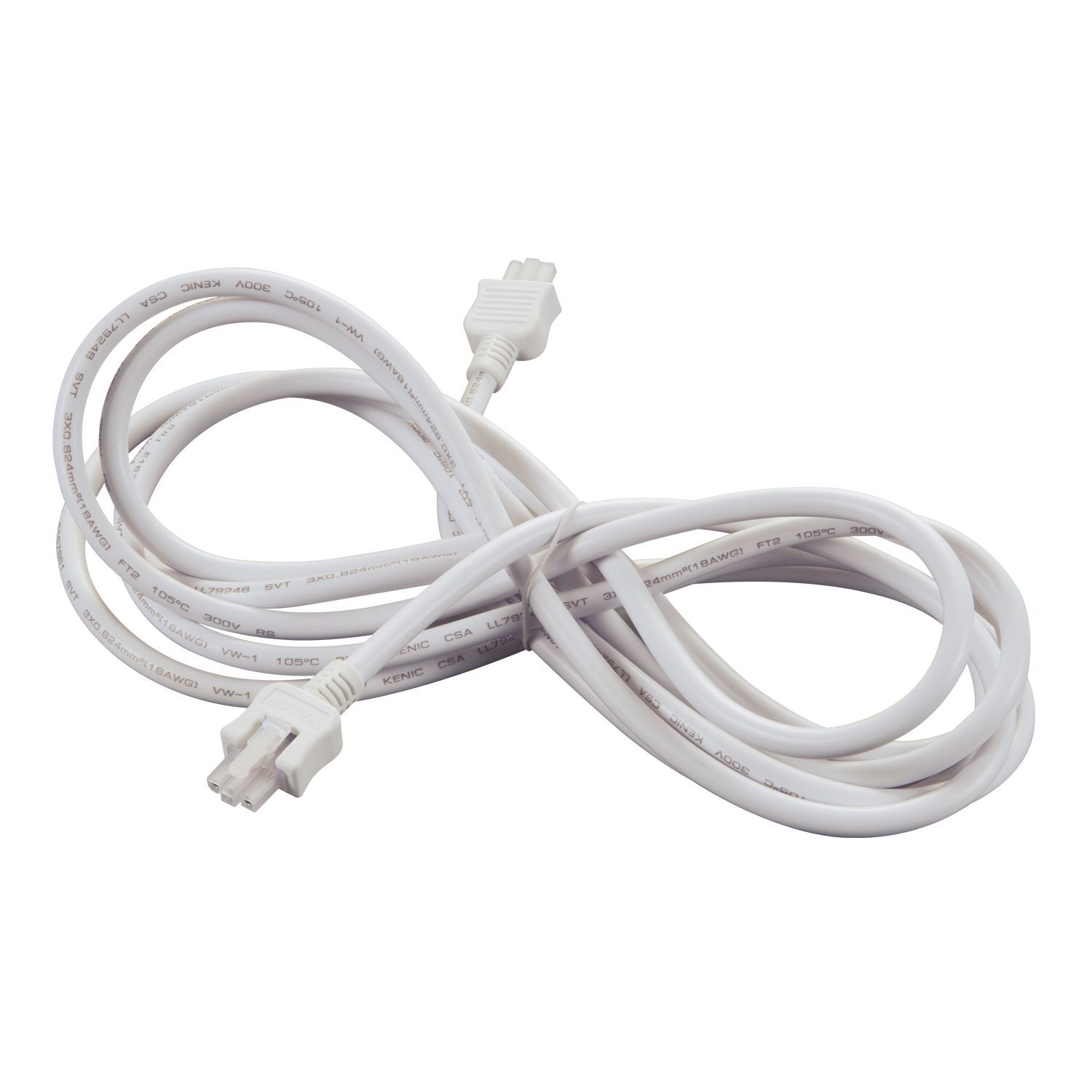 HALO HU10 LED UNDERCABINET 120 IN DAISEY CHAIN CONNECTOR WHITE