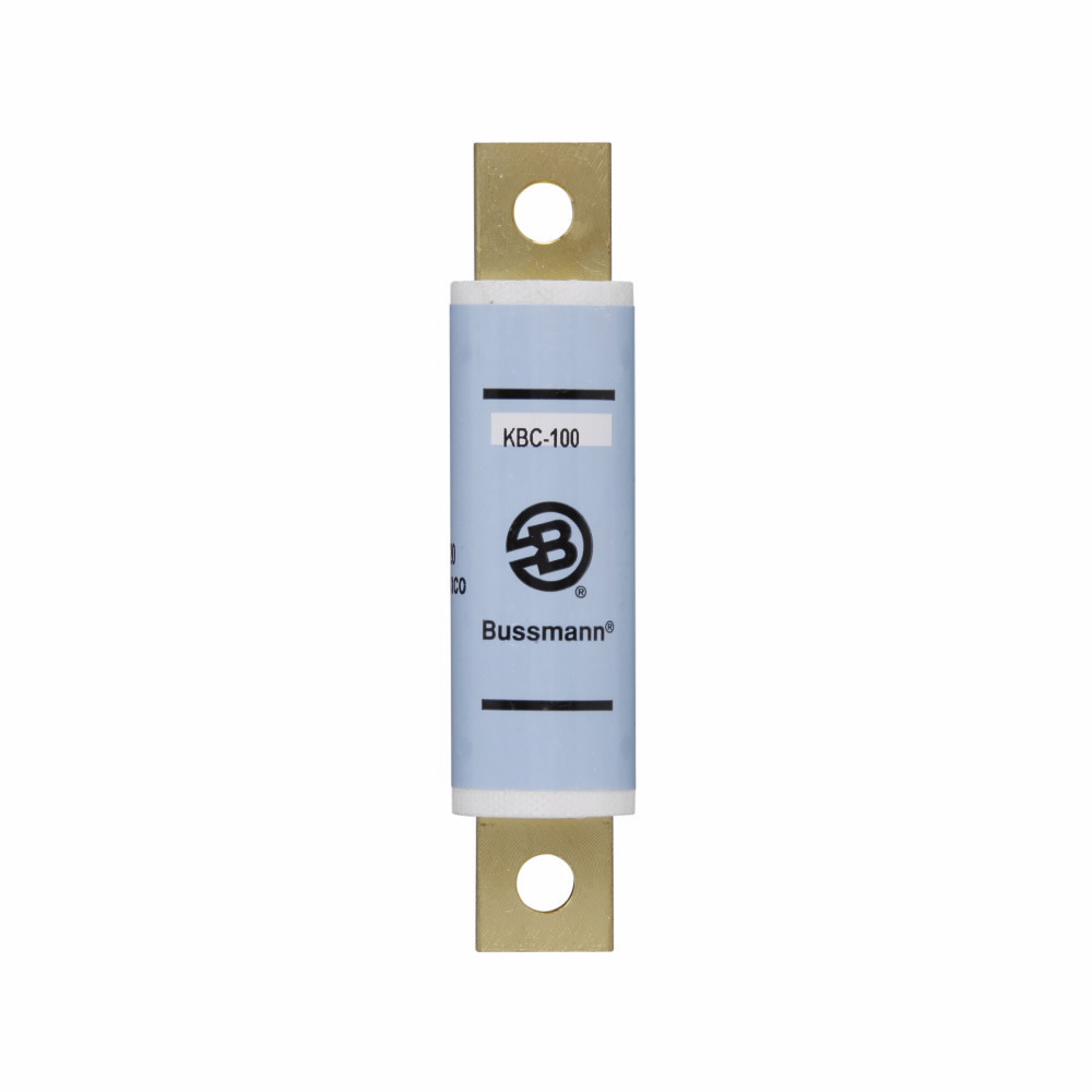Eaton Bussmann series KBC semiconductor fuse, 1500 Vdc, 100A, 200 kAIC, Non Indicating, Semiconductor fuse, Stud