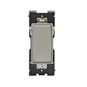 Renu Switch for Single Pole Applications 15A-120/277VAC in Wood Smoke