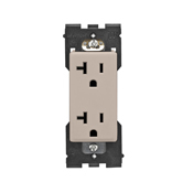  Renu Tamper-Resistant Outlet 20A-125VAC in Caf Latte