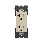 Renu Tamper-Resistant Outlet 20A-125VAC in Navajo Sand