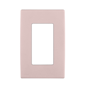  Renu One-Gang Screwless Snap-On Wallplate Fresh Pink Lemonade