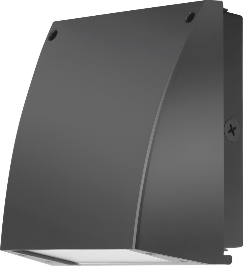 Slim Wallpack 37W, 3000k, LED 120 To 277V, Bronze Wp1