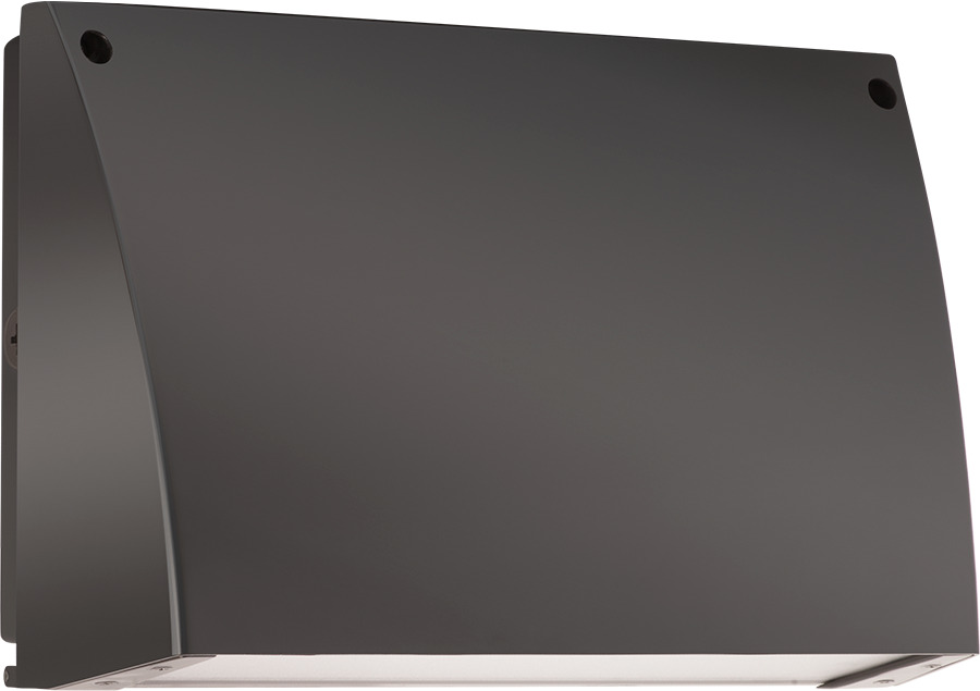 Slim Wallpack 62W, 5000k, LED 120 To 277V, Bronze
