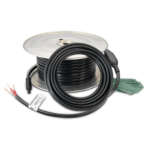 Snow Melter Cable Kit, Cable Length 120 FT, Total Watts 1350, Amps 5.6, 14AWG Cold Lead