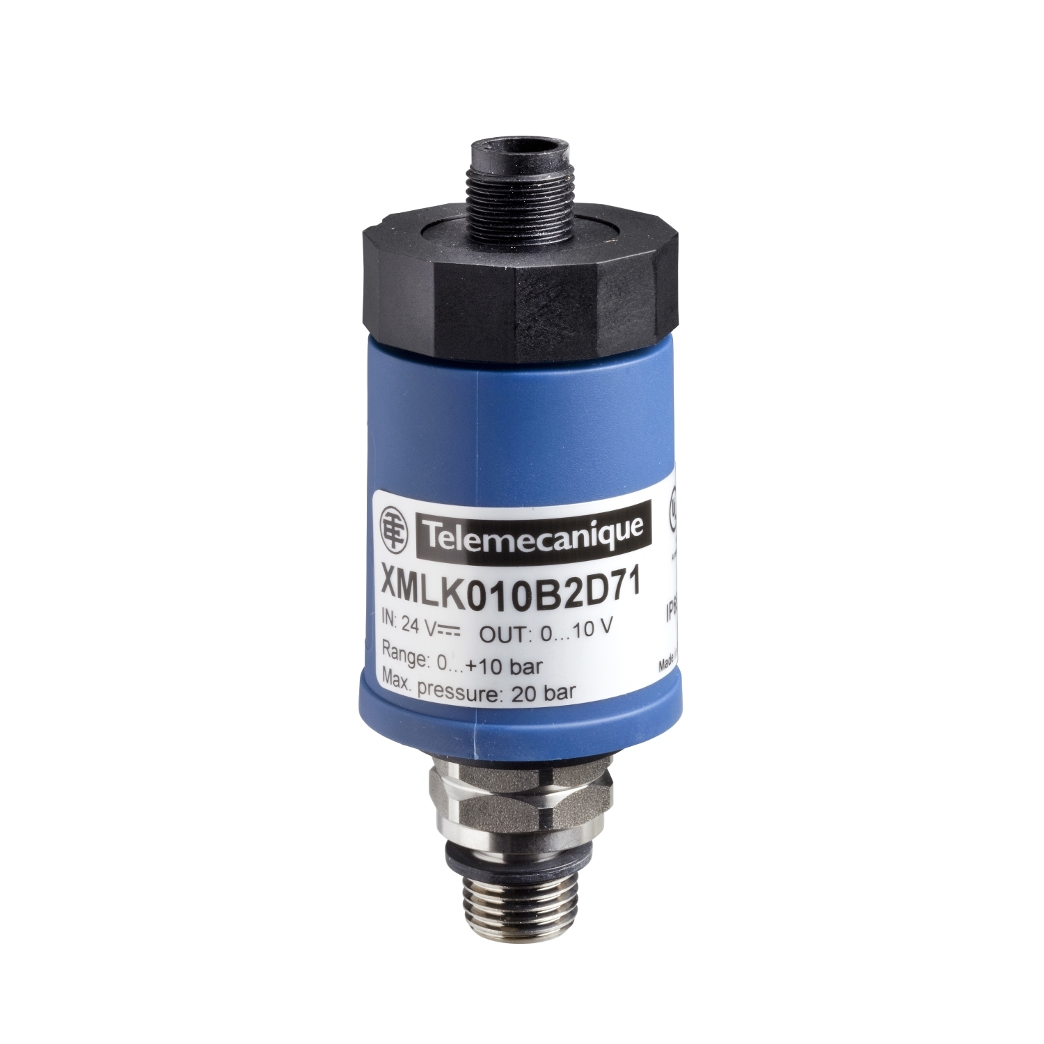 Electronic pressure sensors, Pressure sensors XM, sensor XMLK, 0...100 PSI, 1/4NPT, 4...20 mA, M12, set of 1