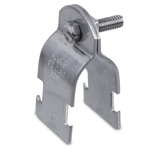 Pipe Strap, 14 Gauge, 1 Inch Pipe Size, Steel, For use with EMT
