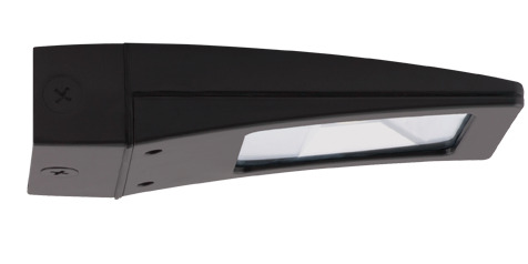 Lpack LED Wallpack 10W, 3000k, Junction Box, Bronze