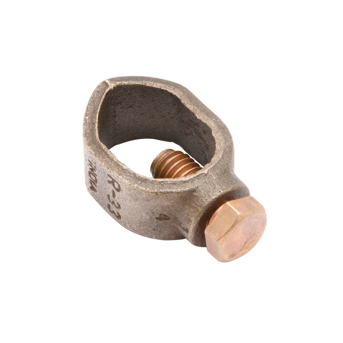 Light Duty Economical Ground Rod Clamp,CU, 2-10 AWG, 3/4" Rod Size.
