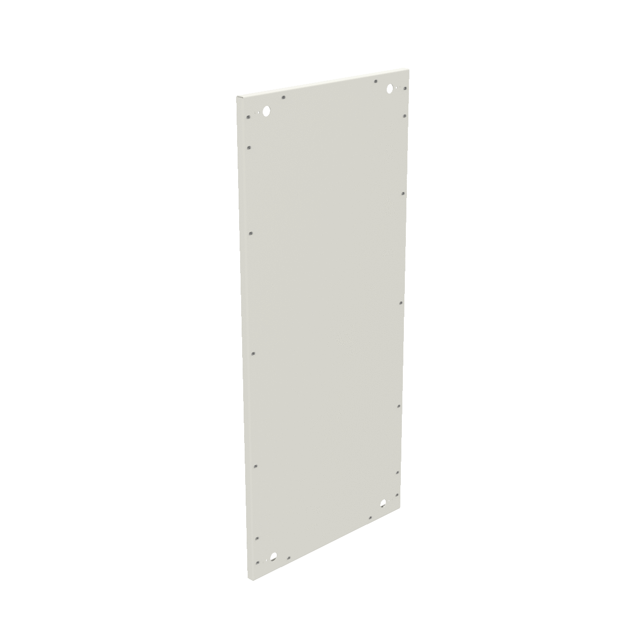 Panel, 63.77x28.93x1.12, White, Steel