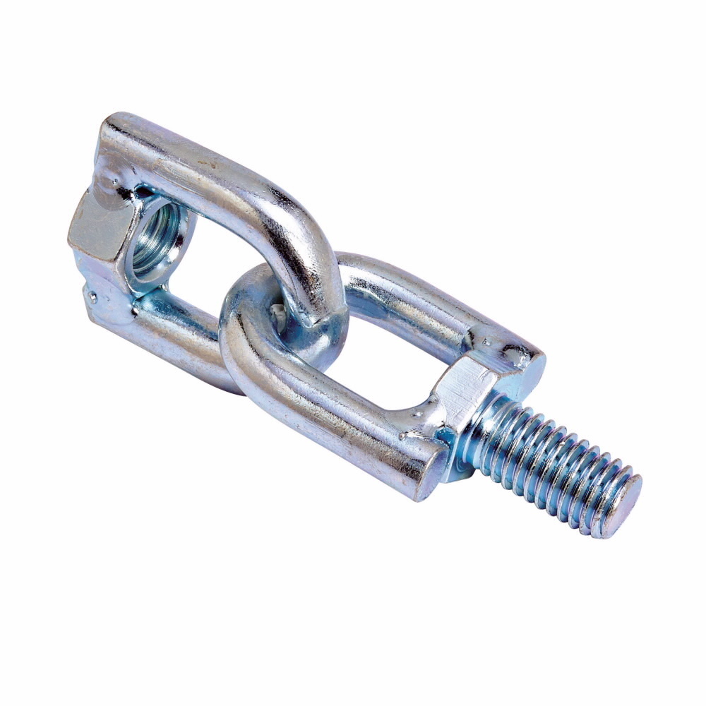 Eaton B-Line series swivel hanger, 1.75" H x 2.75" L x 1.75" W, Steel, Electro-plated, 1/2"-13 HN-HHCS bolt size