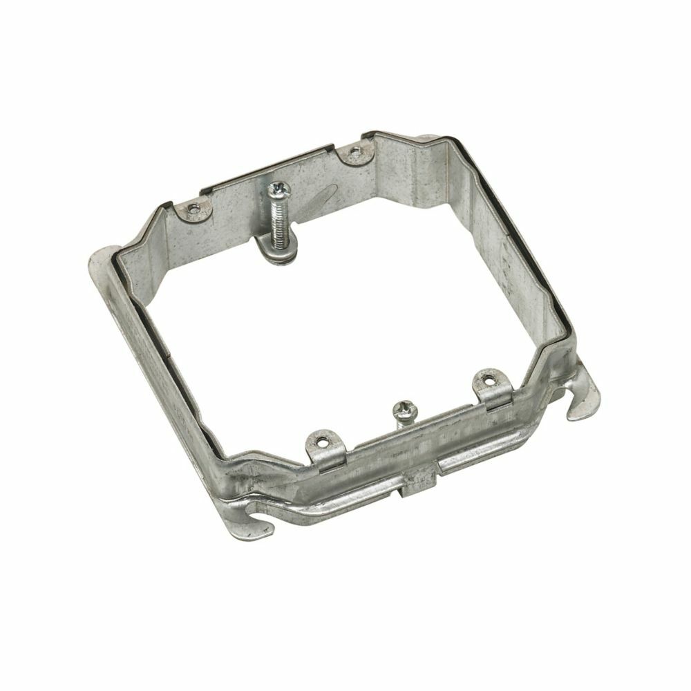 Eaton B-Line series pre-fabricated assemblies, Ruff-IN products, 1" Height, 1" Length, 1" Width, 0.4lbs, Depth: 0.63" - 1.25", Two device adjustable ring