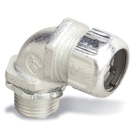 1/2 Inch Short Elbow, Malleable Iron for Use with EMT Conduit