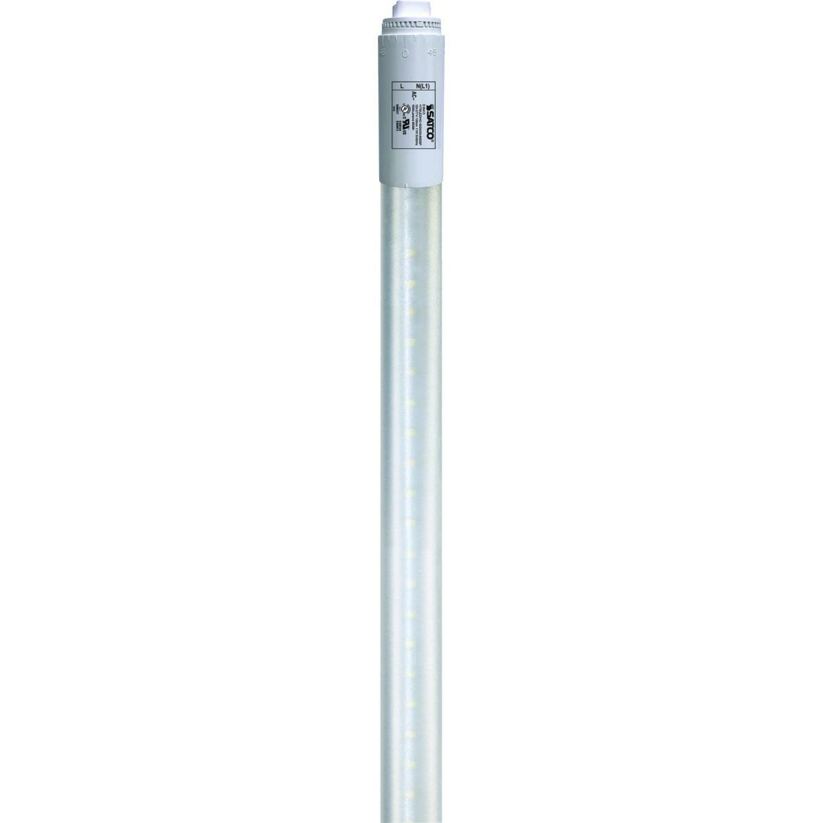 11-Watt T8 LED - 6500K - 1500 Lumens - 120-277 Volts - Double Side LED - Type B - Ballast Bypass - Single Ended-Wiring