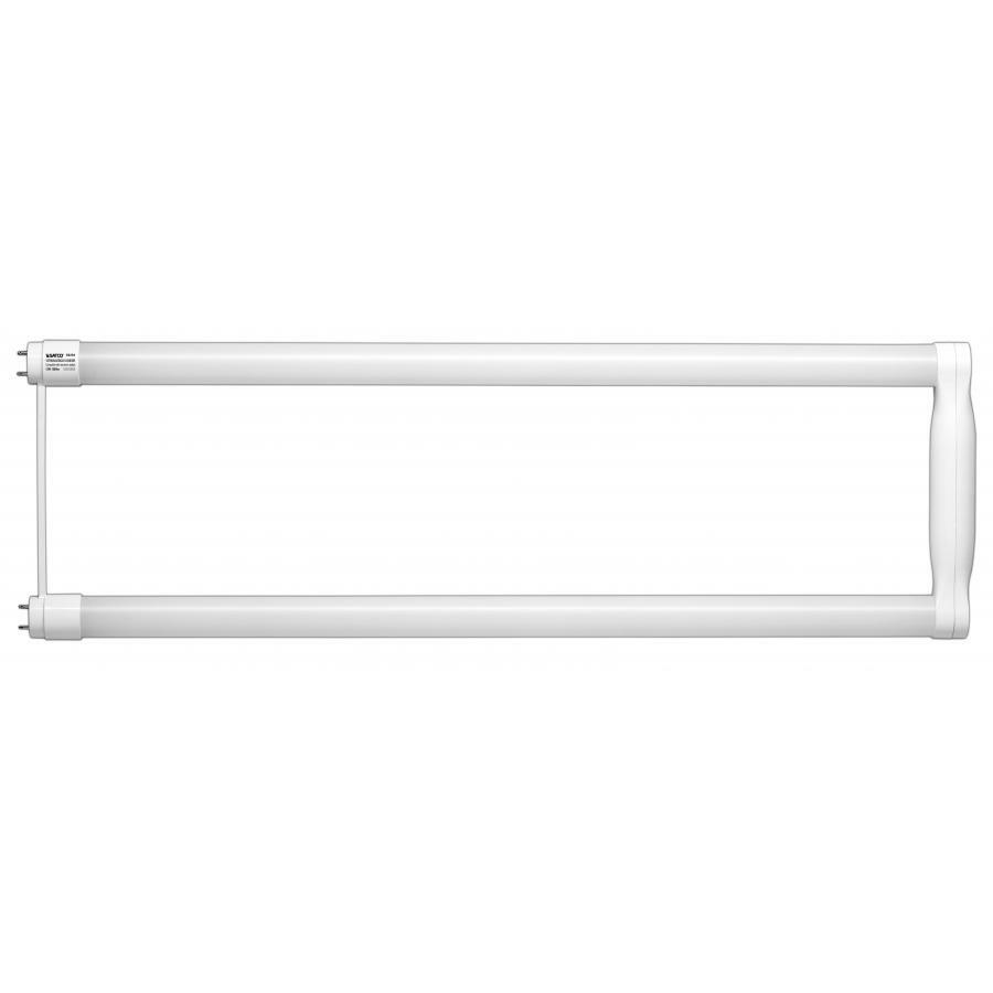 Light Bulb - 11.5 Watt T8 U-Bend LED - 50000 average Rated Hours - Medium Bi-Pin Base - 1800 Lumens - 5000K