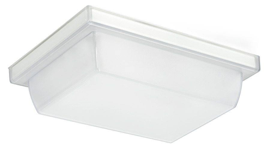 Vandalprood LED, Vandalproof 12W, 5000k, LED Ceiling Mount 6 Inch X 8 Inch