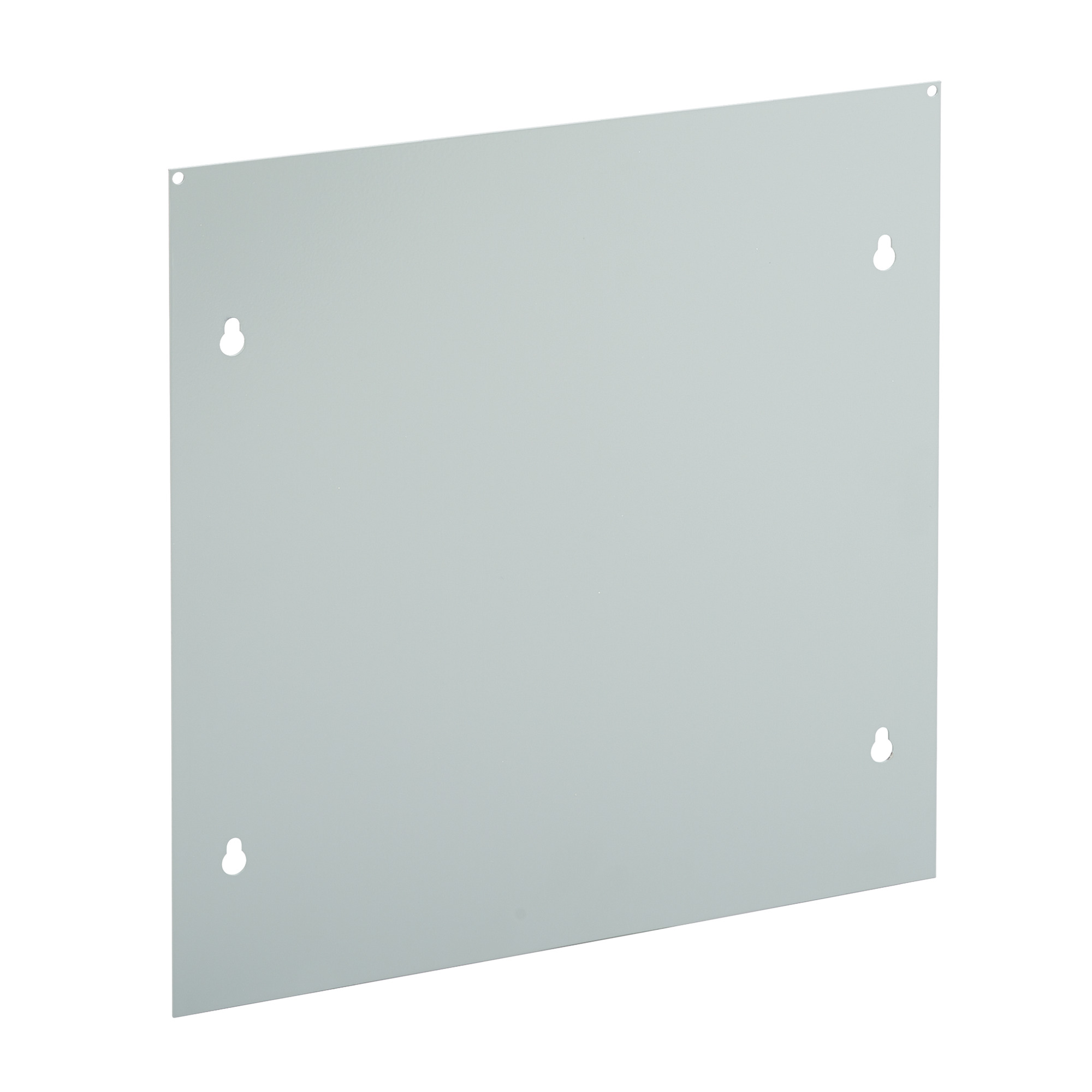 Flush Cover for Pull Box, fits 6.00x6.00, Gray, Steel