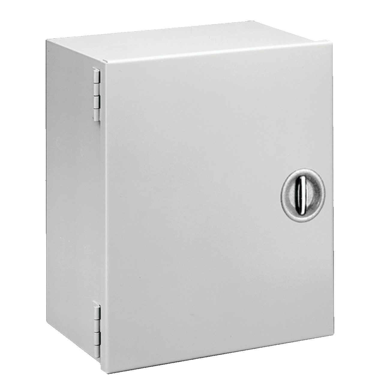 Hinged-Cover with Recessed Handle Type 1, 20.00x16.00x6.62, Gray, Steel