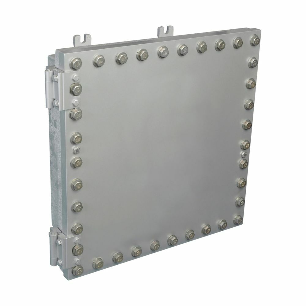 Eaton Crouse-Hinds series EJB mounting plate, 12" x 12", Copper-free aluminum