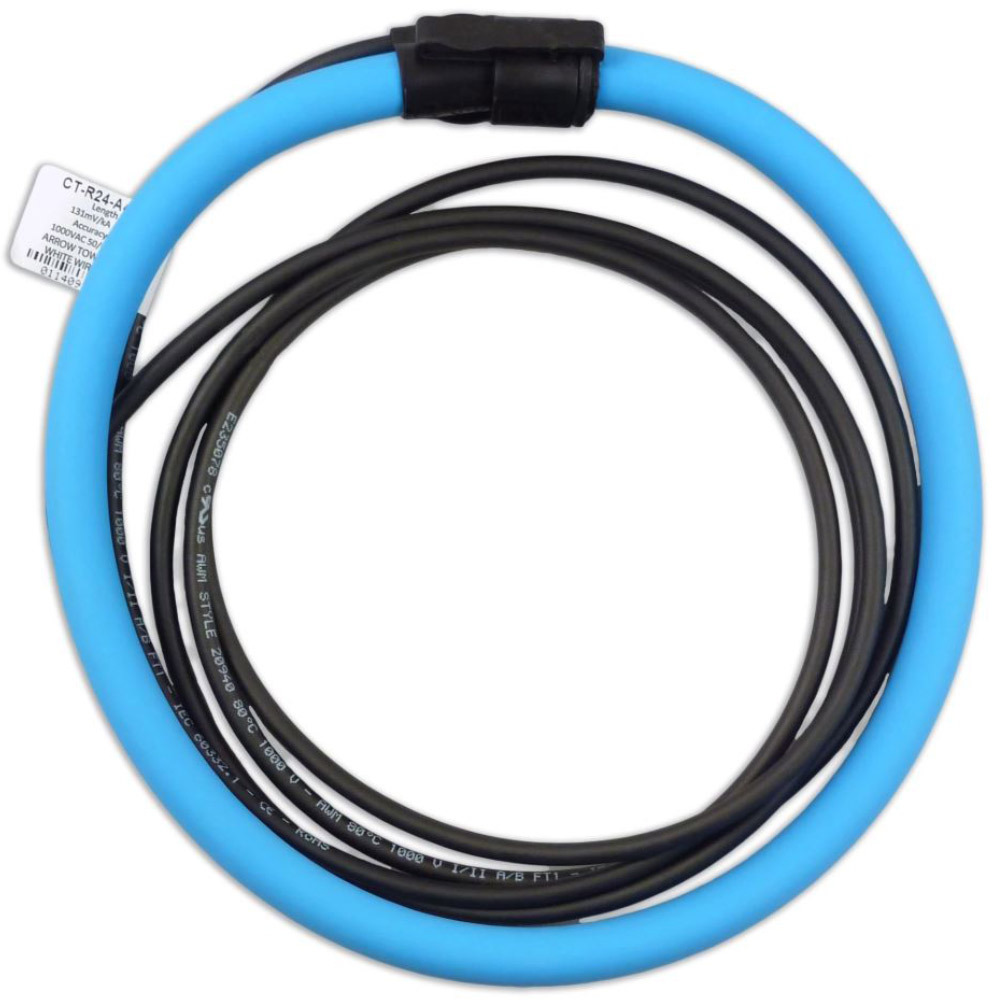 Current Transformer, Rogowski Coil for Series 7000-7100 Meters only, 16 inch, 31MV/1000A, 60Hz (109.2MV/1000A, 50Hz) Current Range: 5-5000A.