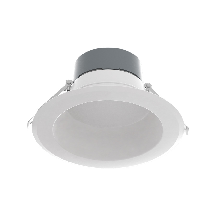 Recessed Downlights 1200/1600/2000 Lumens Crled Field Adjustable 6 Inch Round 90CRI 3000/3500/4000/5000K 120V-277V White Smooth